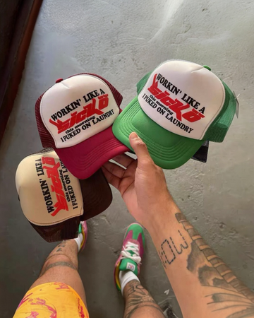 RETRO® “Sicko” Trucker Hat – Workin’ Like One | One Size