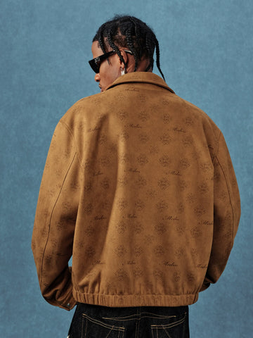 MEDM Monogram Suede Jacket