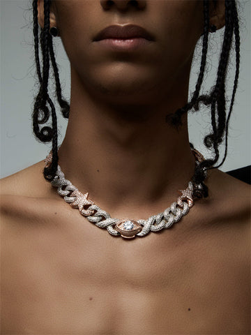 Eye Of Horus Cuban Necklace